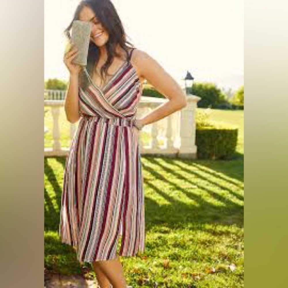 Maurice’s Stripped Align Mid-dress size large